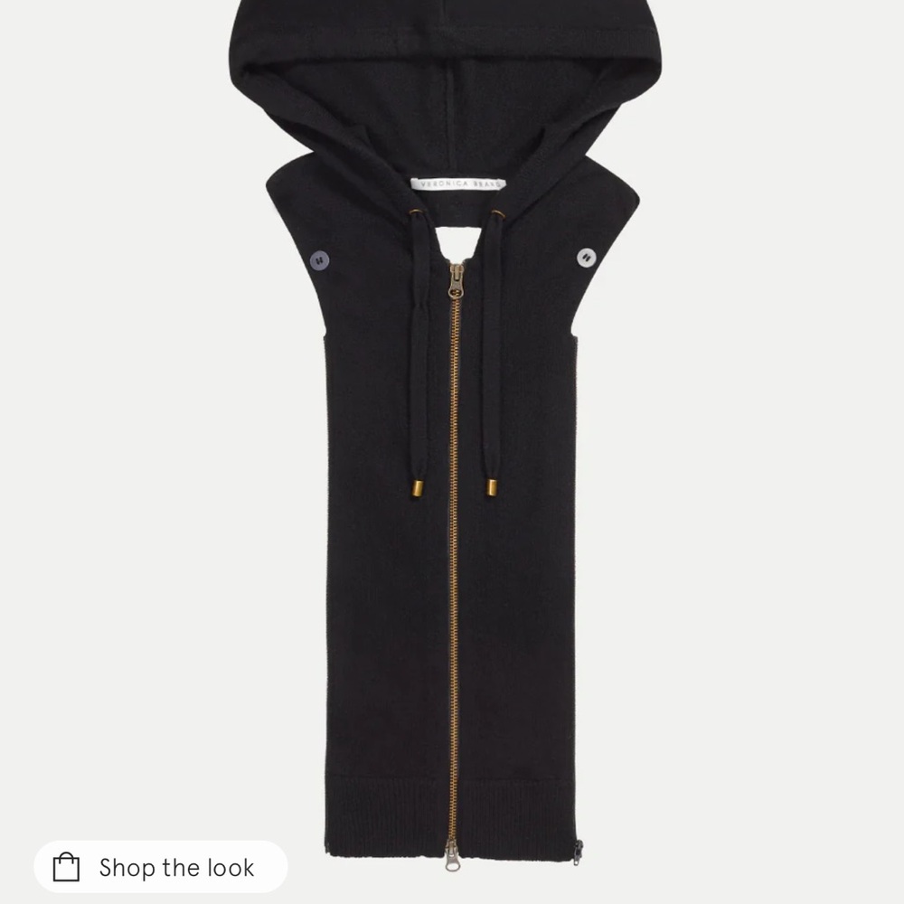 NWT Veronica Beard Cashmere Hoodie Dickey